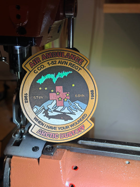 C Co 1-52 Arctic dustoff uniform patch