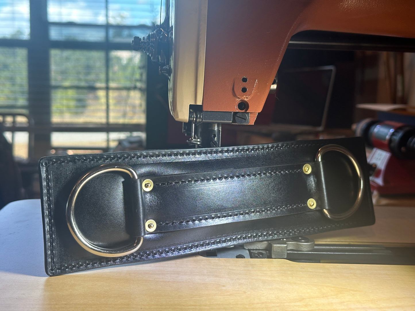 Leather Gear Strap