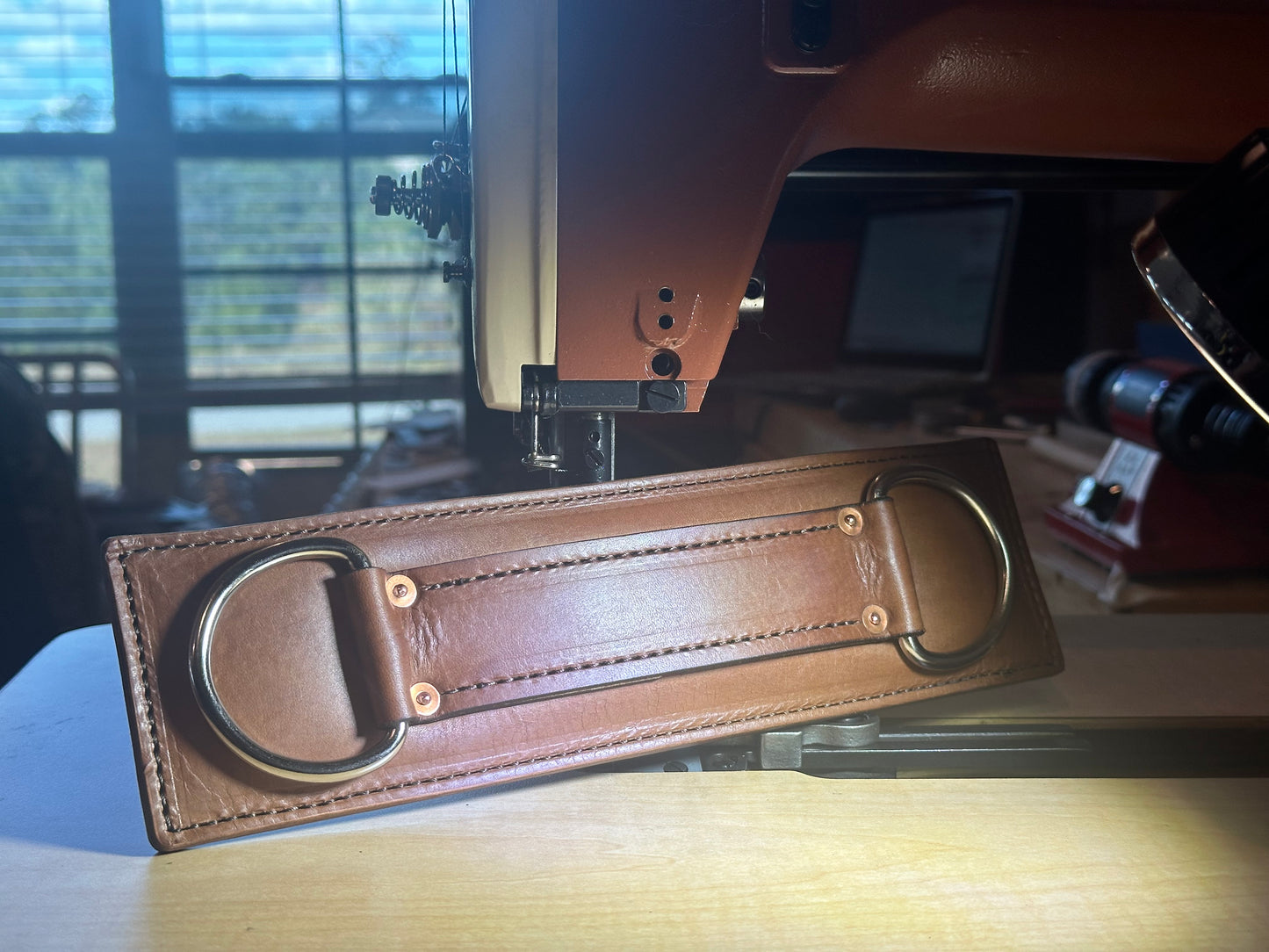 Leather Gear Strap