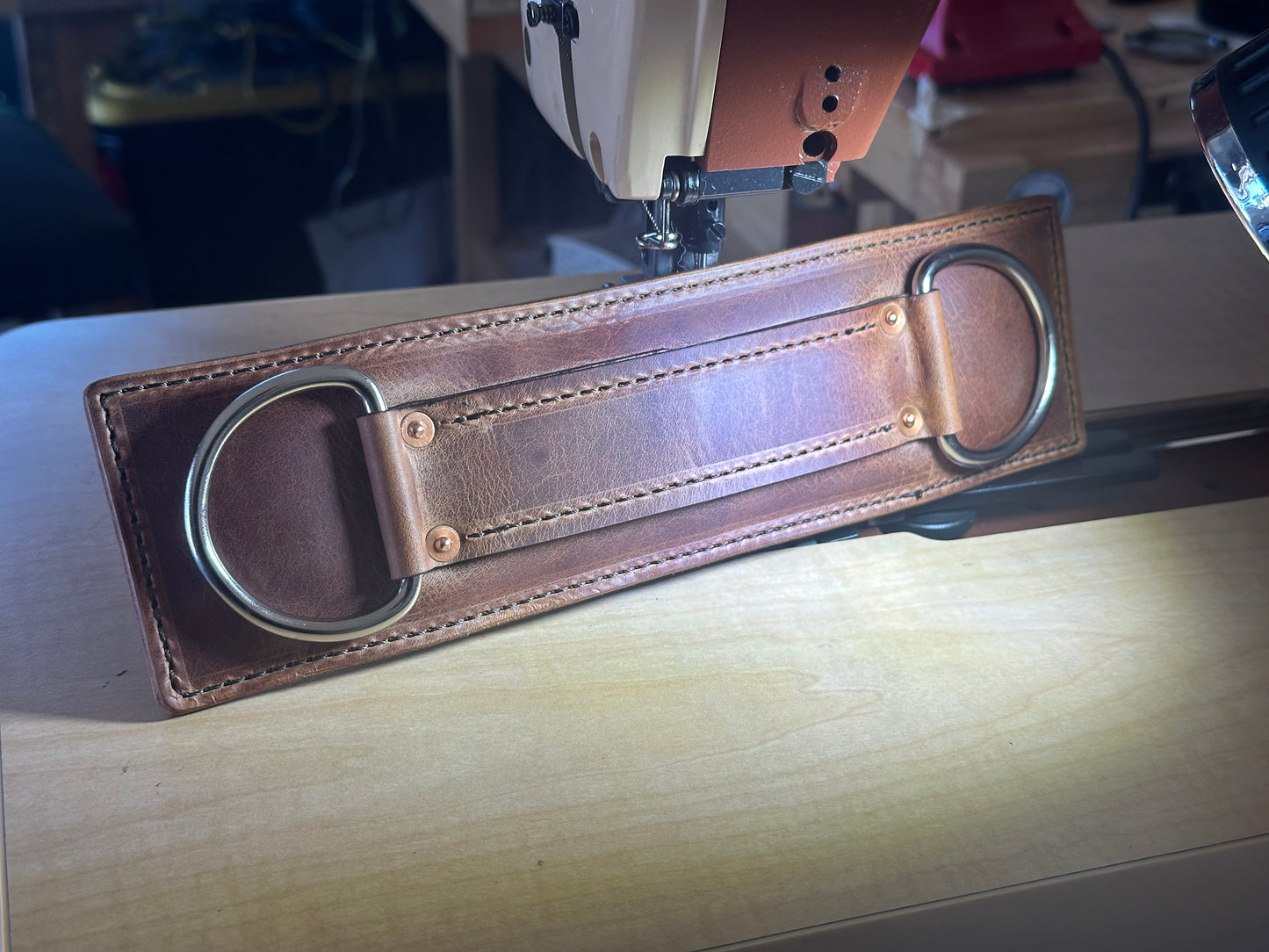 Leather Gear Strap